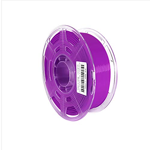 Pla3D Druckerfilament Hohe Zähigkeit 1,75 Mm 1 Kg Spulenabmessungsgenauigkeit +/- 0,02 Mm Für 3D-Druckstift Mehrfarbig(Color:lila) von Yimihua