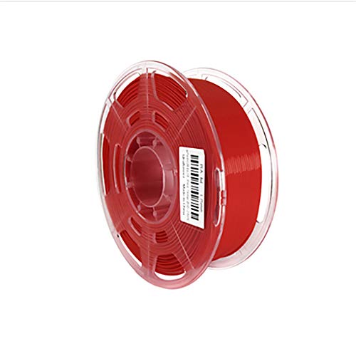 Pla3D Druckerfilament Hohe Zähigkeit 1,75 Mm 1 Kg Spulenabmessungsgenauigkeit +/- 0,02 Mm Für 3D-Druckstift Mehrfarbig(Color:rot) von Yimihua