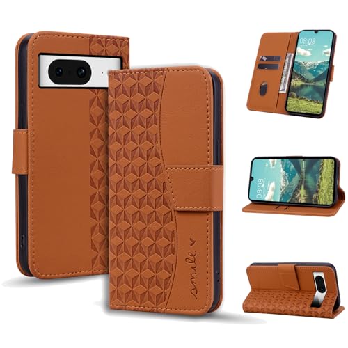 Handyhülle für Google Pixel 8 Pro Hülle Klappbar Lederhülle Flip Case Stoßfeste Klapphülle Google Pixel 8 Pro 5G Magnet Kartenfach Standfunktion Brieftasche Schutzhülle für Pixel 8 Pro 5G, Orange Handyhülle für Google Pixel 8 Pro Hülle Klappbar Lederhülle Flip Case Stoßfeste Klapphülle Google Pixel 8 Pro 5G Magnet Kartenfach Standfunktion Brieftasche Schutzhülle für Pixel 8 Pro 5G, Orange von Yiminu.DS