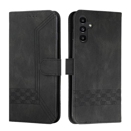 Handyhülle für Samsung Galaxy S24 Plus Hülle, Premium Leder Handyhülle Samsung S24 Plus 5G Klappbar Kartenfach Brieftasche Cover Magnetische Schutzhülle für Samsung Galaxy S24+/S24 Plus, Schwarz Handyhülle für Samsung Galaxy S24 Plus Hülle, Premium Leder Handyhülle Samsung S24 Plus 5G Klappbar Kartenfach Brieftasche Cover Magnetische Schutzhülle für Samsung Galaxy S24+/S24 Plus, Schwarz von Yiminu.DS