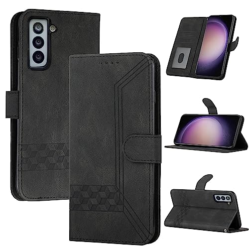 Yiminu.DS Handyhülle für Samsung Galaxy S23 Hülle, Premium Leder Klapphülle Samsung S23 5G Klappbar Kartenfach Brieftasche Cover Magnetische Schutzhülle für Samsung Galaxy S23 5G, Schwarz Yiminu.DS Handyhülle für Samsung Galaxy S23 Hülle, Premium Leder Klapphülle Samsung S23 5G Klappbar Kartenfach Brieftasche Cover Magnetische Schutzhülle für Samsung Galaxy S23 5G, Schwarz von Yiminu.DS