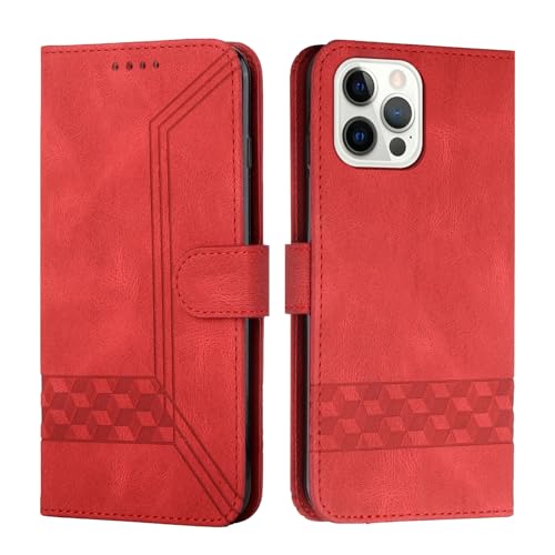 Yiminu.DS Handyhülle für iPhone 15 Pro Max Hülle, Premium Leder Klapphülle iPhone 15 Pro Max Klappbar Kartenfach Brieftasche Cover Magnetische Schutzhülle für iPhone 15 Pro Max, Rot Yiminu.DS Handyhülle für iPhone 15 Pro Max Hülle, Premium Leder Klapphülle iPhone 15 Pro Max Klappbar Kartenfach Brieftasche Cover Magnetische Schutzhülle für iPhone 15 Pro Max, Rot von Yiminu.DS