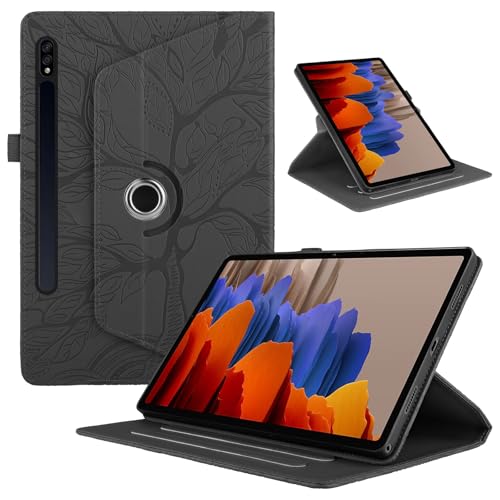 Yiminu.DS Hülle für Samsung Galaxy Tab S9 2023/S8 2022/S7 2020 11 Zoll mit S Pen Halter, PU Lederhülle 360°Drehbar Multi-Winkel Schutzhülle mit Auto Schlaf/Wach Funktion Cover Case Tablet Hülle, Black Yiminu.DS Hülle für Samsung Galaxy Tab S9 2023/S8 2022/S7 2020 11 Zoll mit S Pen Halter, PU Lederhülle 360°Drehbar Multi-Winkel Schutzhülle mit Auto Schlaf/Wach Funktion Cover Case Tablet Hülle, Black von Yiminu.DS