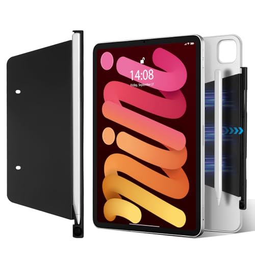 Pencil Stifthalter für Apple Pencil 2. Generation, Stylus Pen Halter für iPad Pro 11"/ 12.9", Apple Pencil Hülle Kompatibel mit Magic Keyboard, Smart Keyboard Folio und Anderen Magnetisch Hülle von Yimomoyi