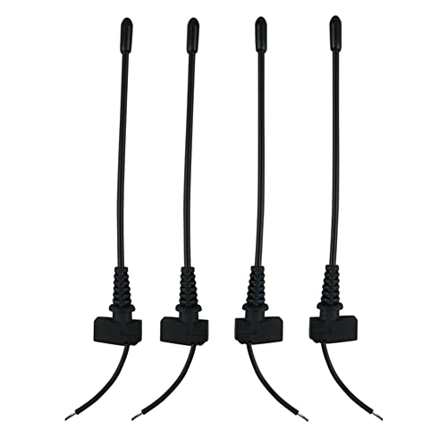 Yinchus 4 StüCk Mikrofon Antenne Geeignet für EW100G2/100G3 Funk Mikrofon Bodypack Reparatur Mikrofon Teil Ersetzen von Yinchus