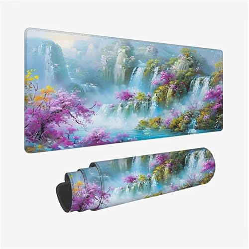 Mauspad Abstrakt Schreibtischunterlage Fallen Mauspad XXL 1200x600x3mm Mousepad rutschfeste Gummibasis, Achreibtischunterlage mit Kantenschutz, Wasserdicht und Langlebig Mouse Pad für PC, Büro Y2-481 Mauspad Abstrakt Schreibtischunterlage Fallen Mauspad XXL 1200x600x3mm Mousepad rutschfeste Gummibasis, Achreibtischunterlage mit Kantenschutz, Wasserdicht und Langlebig Mouse Pad für PC, Büro Y2-481 von Yingeen