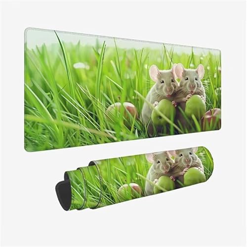 Mauspad Grün Schreibtischunterlage Maus Mauspad XXL 1600x800x3mm Mousepad rutschfeste Gummibasis, Achreibtischunterlage mit Kantenschutz, Wasserdicht Langlebig Mouse Pad für PC Zubehör, Büro Y2-493 Mauspad Grün Schreibtischunterlage Maus Mauspad XXL 1600x800x3mm Mousepad rutschfeste Gummibasis, Achreibtischunterlage mit Kantenschutz, Wasserdicht Langlebig Mouse Pad für PC Zubehör, Büro Y2-493 von Yingeen