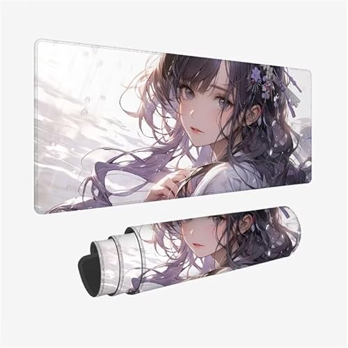 Schreibtischunterlage Karikatur Mauspad Frau Mousepad XXL 1200x600x3mm Mauspad Gaming mit Genähten Kanten, Nicht rutschender Desk Mat, Wasserdichte Waschbar Mouse Pad für Laptop PC Büro Zuhause Y2-444 Schreibtischunterlage Karikatur Mauspad Frau Mousepad XXL 1200x600x3mm Mauspad Gaming mit Genähten Kanten, Nicht rutschender Desk Mat, Wasserdichte Waschbar Mouse Pad für Laptop PC Büro Zuhause Y2-444 von Yingeen
