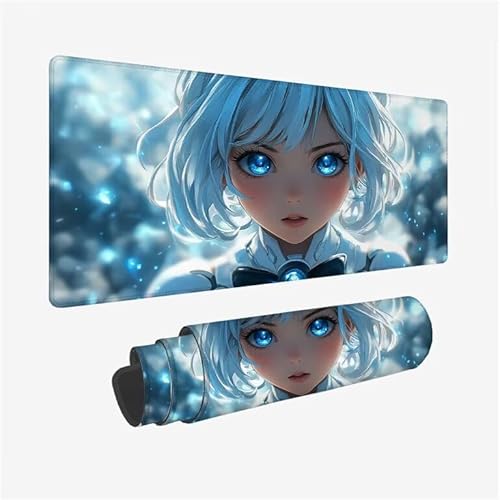 Schreibtischunterlage Karikatur Mauspad Mädchen Mousepad XXL 1000x500x3mm Mauspad Gaming mit Genähten Kanten, Nicht rutschender Desk Mat, Wasserdichte Waschbar Mouse Pad für Laptop Büro Zuhause Y2-471 Schreibtischunterlage Karikatur Mauspad Mädchen Mousepad XXL 1000x500x3mm Mauspad Gaming mit Genähten Kanten, Nicht rutschender Desk Mat, Wasserdichte Waschbar Mouse Pad für Laptop Büro Zuhause Y2-471 von Yingeen