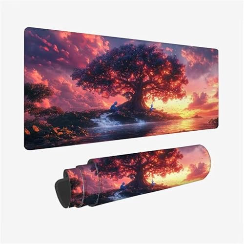 Schreibtischunterlage Rosa Mauspad Wolken Mousepad XXL 1000x500x3mm Mauspad Gaming mit Genähten Kanten, Nicht rutschender Desk Mat, wasserdichte Waschbar Mouse Pad für Laptop PC Büro Zuhause Y2-474 Schreibtischunterlage Rosa Mauspad Wolken Mousepad XXL 1000x500x3mm Mauspad Gaming mit Genähten Kanten, Nicht rutschender Desk Mat, wasserdichte Waschbar Mouse Pad für Laptop PC Büro Zuhause Y2-474 von Yingeen
