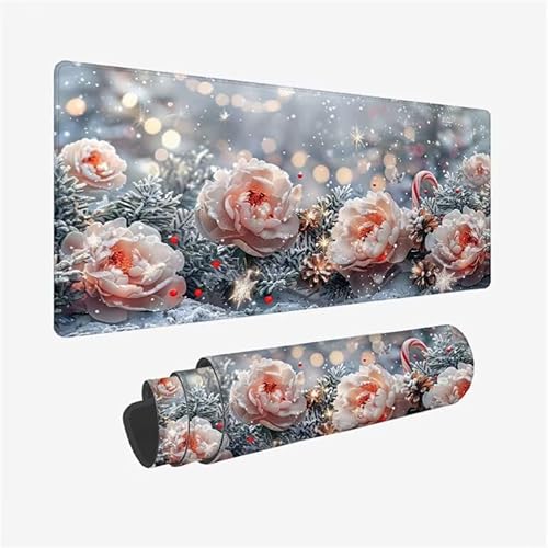 Schreibtischunterlage Traum Mauspad Blume Mousepad XXL 1600x800x3mm Mauspad Gaming mit Genähten Kanten, Nicht rutschender Desk Mat, wasserdichte Waschbar Mouse Pad für Laptop PC Büro Zuhause Y2-924 Schreibtischunterlage Traum Mauspad Blume Mousepad XXL 1600x800x3mm Mauspad Gaming mit Genähten Kanten, Nicht rutschender Desk Mat, wasserdichte Waschbar Mouse Pad für Laptop PC Büro Zuhause Y2-924 von Yingeen