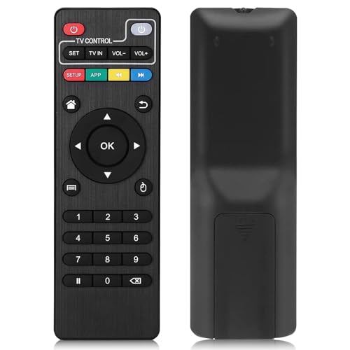 Ersatz-Fernbedienung Yingtop Mini Fernbedienung Kompatibel mit MXQ Pro 4K X96 T95M T95N Android TV Box para H96 pro, V88, MXQ, Z28, T95X, T95Z Plus, TX3, X96 Mini, Android TV Box, Smart TV Box Ersatz-Fernbedienung Yingtop Mini Fernbedienung Kompatibel mit MXQ Pro 4K X96 T95M T95N Android TV Box para H96 pro, V88, MXQ, Z28, T95X, T95Z Plus, TX3, X96 Mini, Android TV Box, Smart TV Box von Yingtop