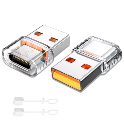 Yingtop 2 Stück USB zu USB C Adapter für Smartphones & Tablets - Perfekt für iPhone 16/15/14/13 Pro Max, SE sowie iPad 10. Gen, Mini 7, Air 4/5 - Hochwertig & robust Yingtop 2 Stück USB zu USB C Adapter für Smartphones & Tablets - Perfekt für iPhone 16/15/14/13 Pro Max, SE sowie iPad 10. Gen, Mini 7, Air 4/5 - Hochwertig & robust von Yingtop