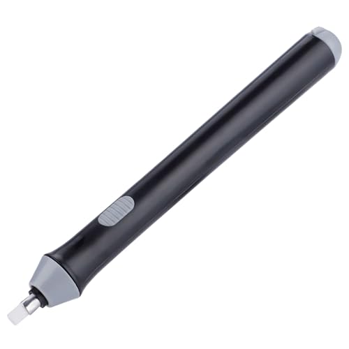 Elektrischer Radiergummi, Radiergummi Pen mit 22 -Nachfüllgummi -Eraser Eraser Stiften für Künstler Automatischer Bleistiftgummi Zum Skizzieren (BLACK) von Yinhing