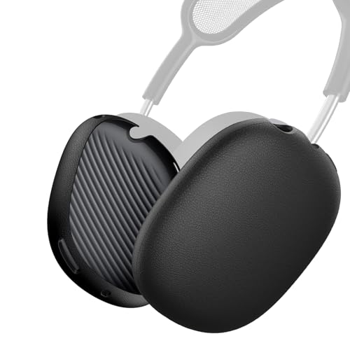 Yinke Leder-PU-Schutzhülle für Airpods Max Kopfhörer, Ohrmuscheln für Apple AirPods Max Zubehör, TPU-Design, kratzfest Yinke Leder-PU-Schutzhülle für Airpods Max Kopfhörer, Ohrmuscheln für Apple AirPods Max Zubehör, TPU-Design, kratzfest von Yinke
