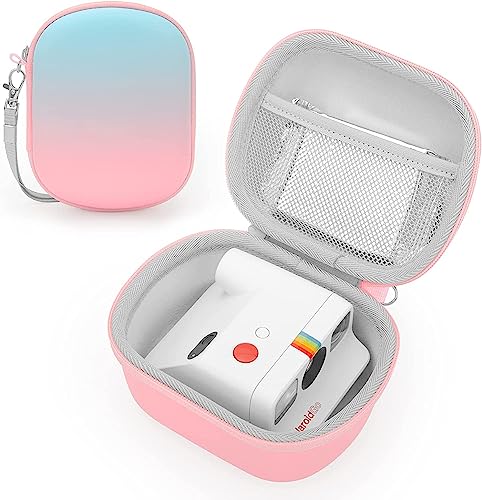 Yinke Tasche Case für Polaroid Go 9035/9071/9070 Instant Camera, Harte Schutzhülle Kinderkamera Reisetasche Hülle - Weihnachten Neujahr Geburtstag Festival Spielzeug Geschenk (Gradient) von Yinke