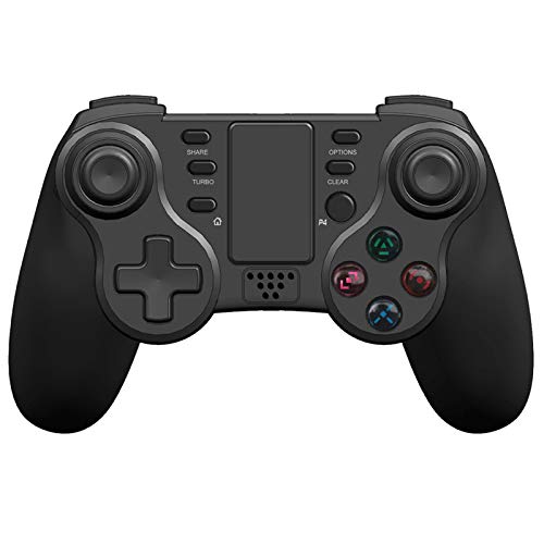 Yinuoday Wireless Game Controller PC Game Controller für Ps4 Ps3 Konsole Motion Sensing Programmierbares Joystick Touchpanel mit Headset-Buchse von Yinuoday