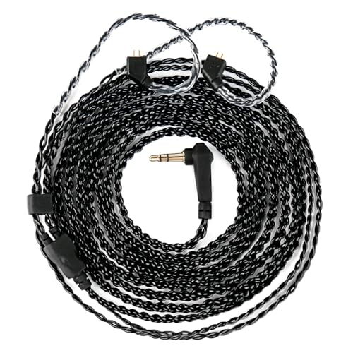 CCZ Melody IEM Kabel, CCZ C01 OFC Ersatzkabel für DC01 Pro, BC01 Pro, KBEAR KS1, KS2, In-Ear-Monitor, kabelgebundene Ohrhörer, IEMS Kopfhörer, In-Ear-Kopfhörer (TFZPins ohne Mikrofone) CCZ Melody IEM Kabel, CCZ C01 OFC Ersatzkabel für DC01 Pro, BC01 Pro, KBEAR KS1, KS2, In-Ear-Monitor, kabelgebundene Ohrhörer, IEMS Kopfhörer, In-Ear-Kopfhörer (TFZPins ohne Mikrofone) von Yinyoo