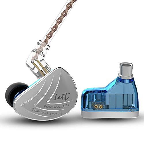 KZ AS16 Ohrhörer 8 symmetrischer Anker in Ohrmonitoren, KZ IEM Ohrhörer 8BA Treiber mit abnehmbarem 0,75 mm 2-poligem Kabel KZ AS16 Ohrhörer 8 symmetrischer Anker in Ohrmonitoren, KZ IEM Ohrhörer 8BA Treiber mit abnehmbarem 0,75 mm 2-poligem Kabel von Yinyoo