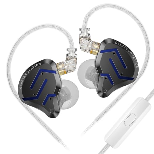 KZ ZSN Pro 2 In Ear Monitors, KZ Wired Earbuds Headphones with Hybrid 1ba 1dd Drivers, High Fidelity Musicians in-Ear Earphones with Tangle-Free Cable for Gaming KZ ZSN Pro 2 In Ear Monitors, KZ Wired Earbuds Headphones with Hybrid 1ba 1dd Drivers, High Fidelity Musicians in-Ear Earphones with Tangle-Free Cable for Gaming von Yinyoo