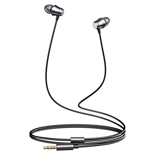 Yinyoo BLON FG In-Ear-Kopfhörer, Starke Bass-Ohrhörer mit HiFi-Dynamikeinheit, Aluminiumlegierung, leicht, IEM 10 mm, Verbund-Lautsprechereinheit mit PVC-geflochtenem Kopfhörerkabel von Yinyoo