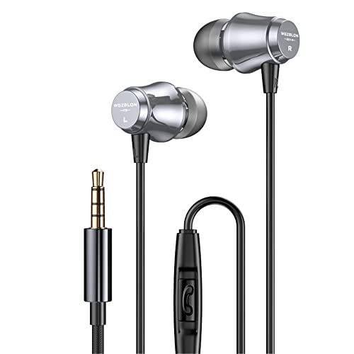 Yinyoo BLON FG Kopfhörer, starker Bass, Aluminiumlegierung, leicht, 10 mm, Verbundmembran, mit High-Definition-Mikrofon, 3,5 mm Stecker, PVC-Kopfhörerkabel Yinyoo BLON FG Kopfhörer, starker Bass, Aluminiumlegierung, leicht, 10 mm, Verbundmembran, mit High-Definition-Mikrofon, 3,5 mm Stecker, PVC-Kopfhörerkabel von Yinyoo
