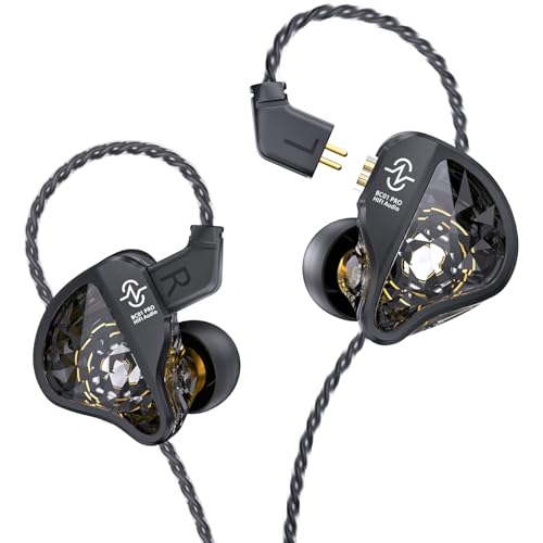 Yinyoo CCZ Harmony BC01 Pro In-Ear-Kopfhörer, 1DD 1BA Hybrid-Treiber, HiFi-Kopfhörer, drei Frequenz-Balancen, kabelgebunden, IEM, Stereo-Sound, kabelgebunden, In-Ear-Ohrhörer mit 3,5-mm-Stecker für Yinyoo CCZ Harmony BC01 Pro In-Ear-Kopfhörer, 1DD 1BA Hybrid-Treiber, HiFi-Kopfhörer, drei Frequenz-Balancen, kabelgebunden, IEM, Stereo-Sound, kabelgebunden, In-Ear-Ohrhörer mit 3,5-mm-Stecker für von Yinyoo