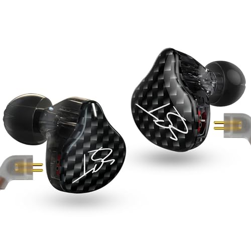 Yinyoo Easy KZ ZST Hybrid Banlane-Armature mit dynamischen In-Ear-Kopfhörern 1BA+1DD HiFi-Headset (ZST kein Mikrofon) von Yinyoo