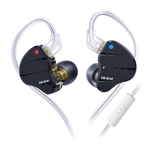 Yinyoo KBEAR KS10 Kopfhörer Mit Kabel In Ear,1DD 4BA Abnehmbarer In Ear Monitor mit Mikrofon,Eloxalprozess,Neues Elektronisches Frequenzweichensystem IEM-Kopfhörer zum Hören von Pop,Rock Yinyoo KBEAR KS10 Kopfhörer Mit Kabel In Ear,1DD 4BA Abnehmbarer In Ear Monitor mit Mikrofon,Eloxalprozess,Neues Elektronisches Frequenzweichensystem IEM-Kopfhörer zum Hören von Pop,Rock von Yinyoo