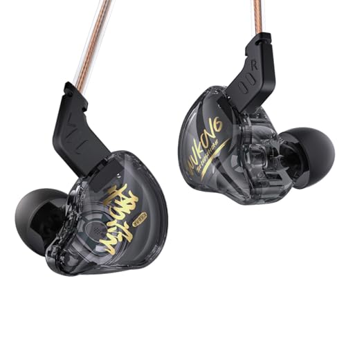 Yinyoo KBEAR MONKIE K01 Gaming-Ohrhörer, In-Ear-Kopfhörer mit Geräuschunterdrückung mit 3,5-mm-Stecker, Surround-HiFi-Sound-In-Ear-Monitor Kabelgebundene Gaming-Kopfhörer Yinyoo KBEAR MONKIE K01 Gaming-Ohrhörer, In-Ear-Kopfhörer mit Geräuschunterdrückung mit 3,5-mm-Stecker, Surround-HiFi-Sound-In-Ear-Monitor Kabelgebundene Gaming-Kopfhörer von Yinyoo