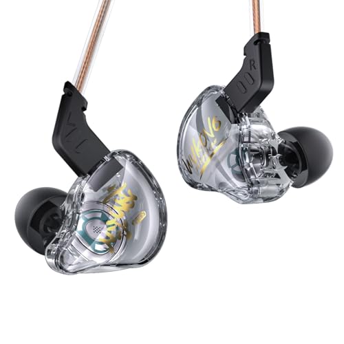 Yinyoo KBEAR MONKIE K01 Gaming-Ohrhörer, In-Ear-Kopfhörer mit Geräuschunterdrückung mit 3,5-mm-Stecker, Surround-HiFi-Sound-In-Ear-Monitor Kabelgebundene Gaming-Kopfhörer, die mit Xbox Yinyoo KBEAR MONKIE K01 Gaming-Ohrhörer, In-Ear-Kopfhörer mit Geräuschunterdrückung mit 3,5-mm-Stecker, Surround-HiFi-Sound-In-Ear-Monitor Kabelgebundene Gaming-Kopfhörer, die mit Xbox von Yinyoo
