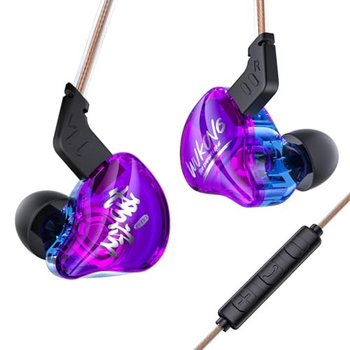 Yinyoo KBEAR MONKIE K01 Kabelgebundene Gaming-Ohrhörer, 1DD Leichter Gaming-In-Ear-Monitor mit 3,5-mm-Stecker, HiFi Immersive Bass In Ear-Kopfhörer, Kabelgebundene Kopfhörer Yinyoo KBEAR MONKIE K01 Kabelgebundene Gaming-Ohrhörer, 1DD Leichter Gaming-In-Ear-Monitor mit 3,5-mm-Stecker, HiFi Immersive Bass In Ear-Kopfhörer, Kabelgebundene Kopfhörer von Yinyoo