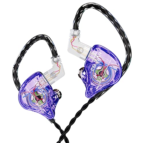 Yinyoo KBEAR Storm-Kopfhörer mit In-Ear-Monitor für Sänger, Schlagzeuger, Musiker, Bassisten, hochauflösende, kabelgebundene In-Ear-Kopfhörer, individuelles IEM, abnehmbares, versilbertes OFC-Kabel Yinyoo KBEAR Storm-Kopfhörer mit In-Ear-Monitor für Sänger, Schlagzeuger, Musiker, Bassisten, hochauflösende, kabelgebundene In-Ear-Kopfhörer, individuelles IEM, abnehmbares, versilbertes OFC-Kabel von Yinyoo