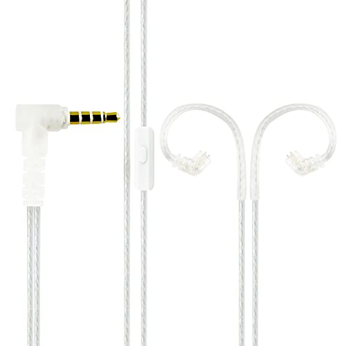 Yinyoo KZ Kopfhörer-Verlängerungskabel 0,75 2-polig 3,5 mm doppelt versilbert 2-adrig QDC HiFi-Kabel ZSN/ZSN PRO/ZS10 PRO/AS16/AS12/ZSX/ZSN PRO X/Zax/ZAS/EDX PRO/ZEX/ZEX PRO/EDS (C-Pin, mit Mikrofon) Yinyoo KZ Kopfhörer-Verlängerungskabel 0,75 2-polig 3,5 mm doppelt versilbert 2-adrig QDC HiFi-Kabel ZSN/ZSN PRO/ZS10 PRO/AS16/AS12/ZSX/ZSN PRO X/Zax/ZAS/EDX PRO/ZEX/ZEX PRO/EDS (C-Pin, mit Mikrofon) von Yinyoo