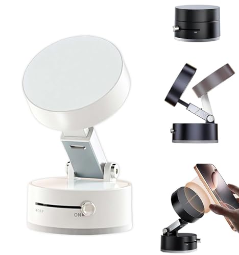Yiokii Vakuum-Magnet-Handyhalterung, faltbarer magnetischer Telefonständer, KFZ-Handyhalterung, N52 starker magnetischer Auto-Handy-Ständer von Yiokii