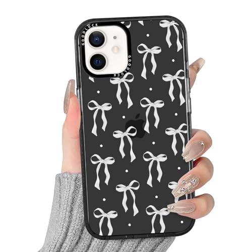 Yirlbey Transparent HandyHülle für iPhone 12 Mini Schleifen Hülle, Aesthetic Muster Niedlich Design Mädchen Geschenk Schutzhülle, Silikon TPU-Rahmen und PC-Rückseite Case Cover für iPhone 12 Mini 5,4" Yirlbey Transparent HandyHülle für iPhone 12 Mini Schleifen Hülle, Aesthetic Muster Niedlich Design Mädchen Geschenk Schutzhülle, Silikon TPU-Rahmen und PC-Rückseite Case Cover für iPhone 12 Mini 5,4" von Yirlbey