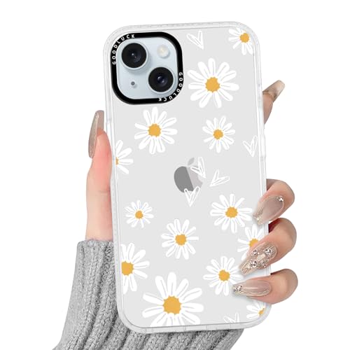 Yirlbey Transparent Handyhülle für iPhone 15 Hülle, Aesthetic Bunt Herz Muster Heart Design Mädchen Geschenk Schutzhülle, Silikon TPU-Rahmen und Harter PC-Rückseite Case Cover für iPhone15 6,1" Yirlbey Transparent Handyhülle für iPhone 15 Hülle, Aesthetic Bunt Herz Muster Heart Design Mädchen Geschenk Schutzhülle, Silikon TPU-Rahmen und Harter PC-Rückseite Case Cover für iPhone15 6,1" von Yirlbey