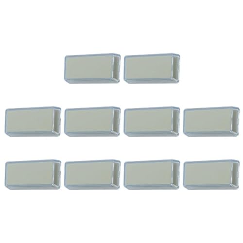 10 stücke Doppelschicht Tastenkappen Transparente Tastenkappen Abnehmbare Büroklammern MX Switch Relegendable Keycap Shell Schützen Doppelschicht Tastenkappen von Yisawroy