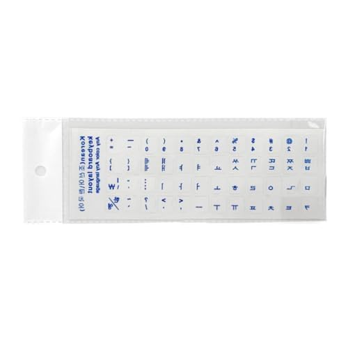 Klare Aufkleber 6 Farben Nur Koreanische Sprache Transparente Tastatur Abdeckung Brief Mit Laptop Notebook Zubehör Tastatur Haut Für Laptop Koreanisch von Yisawroy