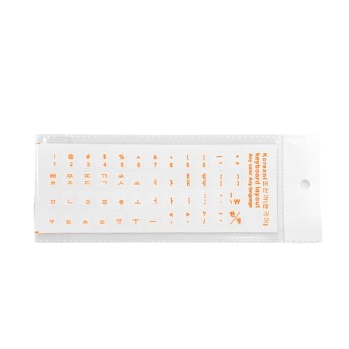Klare Aufkleber 6 Farben Nur Koreanische Sprache Transparente Tastatur Abdeckung Brief Mit Laptop Notebook Zubehör Tastatur Haut Für Laptop Koreanisch von Yisawroy
