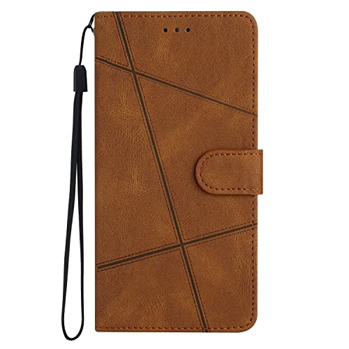 Klapphülle Kompatibel mit Samsung Galaxy A33 5G Leder Hülle | Business-Stil Handyhülle mit Card Slots | Stand Funktion Flip Wallet Case | Standfunktion Magnetische Handytasche | Braun Klapphülle Kompatibel mit Samsung Galaxy A33 5G Leder Hülle | Business-Stil Handyhülle mit Card Slots | Stand Funktion Flip Wallet Case | Standfunktion Magnetische Handytasche | Braun von Yiscase