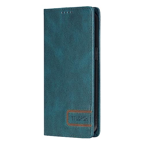 Kompatibel mit Samsung Galaxy S7 Edge, Brieftaschen-Hülle, PU-Leder, Flip-Retro-Schutzhülle mit Ständer, Kartenhalter, stoßfest, Grün Kompatibel mit Samsung Galaxy S7 Edge, Brieftaschen-Hülle, PU-Leder, Flip-Retro-Schutzhülle mit Ständer, Kartenhalter, stoßfest, Grün von Yiscase