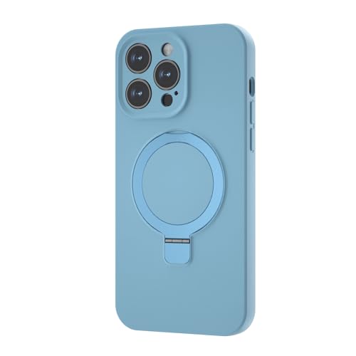 Yiscase Magnetische Handyhülle für iPhone 12 Pro, unterstützt kabelloses Laden, Fallschutz in Militärqualität, rutschfeste Silikonhülle mit unsichtbarem Ständer, Blau Yiscase Magnetische Handyhülle für iPhone 12 Pro, unterstützt kabelloses Laden, Fallschutz in Militärqualität, rutschfeste Silikonhülle mit unsichtbarem Ständer, Blau von Yiscase