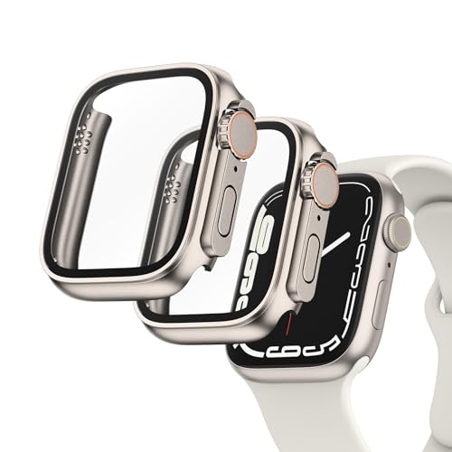 Displayschutzfolie aus gehärtetem Glas, 40 mm, für Apple Watch Serie 6, 5, 4 SE, ultrastil, Harter Polycarbonat, vollständige Abdeckung, HD, klar, stoßfest, 2 Stück Displayschutzfolie aus gehärtetem Glas, 40 mm, für Apple Watch Serie 6, 5, 4 SE, ultrastil, Harter Polycarbonat, vollständige Abdeckung, HD, klar, stoßfest, 2 Stück von Yisica