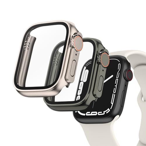 Displayschutzfolie aus gehärtetem Glas, 40 mm, für Apple Watch Serie 6, 5, 4 SE, ultrastil, Harter Polycarbonat, vollständige Abdeckung, HD, klar, stoßfest, 2 Stück Displayschutzfolie aus gehärtetem Glas, 40 mm, für Apple Watch Serie 6, 5, 4 SE, ultrastil, Harter Polycarbonat, vollständige Abdeckung, HD, klar, stoßfest, 2 Stück von Yisica