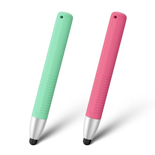 Yisica Eingabestift für Touchscreens, 2 Stück, kinderfreundlicher Tablet-Stift für universellen Touchscreen, kompatibel mit Kindle, Kids Samrt Watch, iPad Pro/Mini/Air, iPhone, griffig, langlebig und Yisica Eingabestift für Touchscreens, 2 Stück, kinderfreundlicher Tablet-Stift für universellen Touchscreen, kompatibel mit Kindle, Kids Samrt Watch, iPad Pro/Mini/Air, iPhone, griffig, langlebig und von Yisica