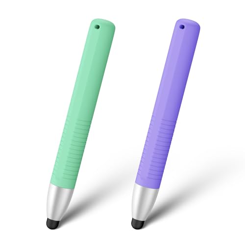 Yisica Eingabestift für Touchscreens, 2 Stück, kinderfreundlicher Tablet-Stift für universellen Touchscreen, kompatibel mit Kindle, Kids Samrt Watch, iPad Pro/Mini/Air, iPhone, griffig, langlebig und von Yisica