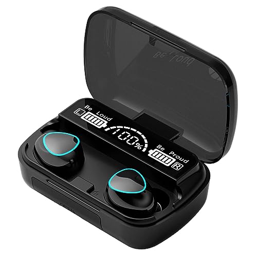 Yissone Bluetooth Wireless Ohrhörer mit Power Display Stereo Sound In-Ear Kopfhörer für Android iOS Windows von Yissone