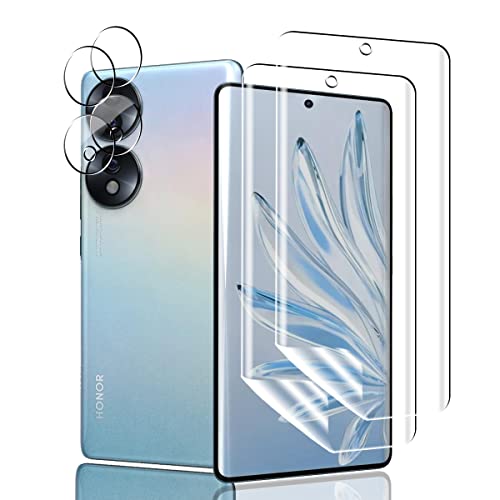 Yiunssy [2+2 Stück Schutzfolie für Huawei Honor 70 und Honor 70 Kamera Panzer Schutz Glas, Blasenfreie Weich/Anti- Kratzer/HD TPU Displayschutz/Kamera für Schutzglas für Honor 70 Yiunssy [2+2 Stück Schutzfolie für Huawei Honor 70 und Honor 70 Kamera Panzer Schutz Glas, Blasenfreie Weich/Anti- Kratzer/HD TPU Displayschutz/Kamera für Schutzglas für Honor 70 von Yiunssy