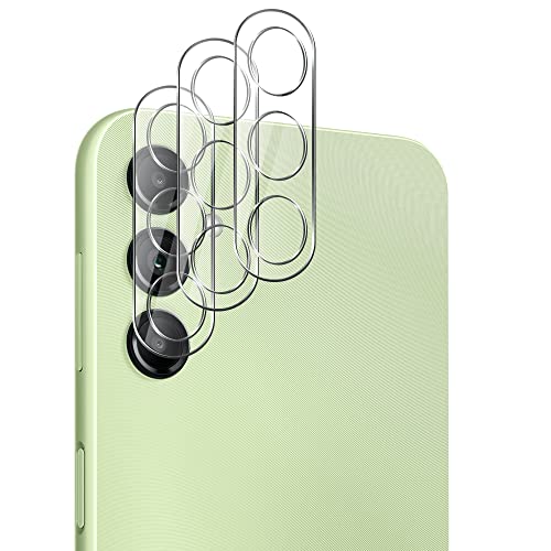Yiunssy [3 Stück Kamera Panzer Schutz Glas für Samsung Galaxy A14, Kamera Schutzfolie [Anti-Kratzen] [Hüllenfreundlich] Kameraschutz Transparentes Schutzglas für Samsung Galaxy A14 von Yiunssy